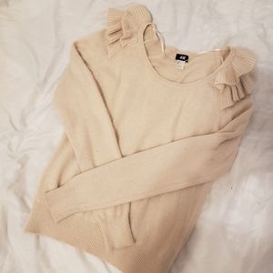Cream sweater